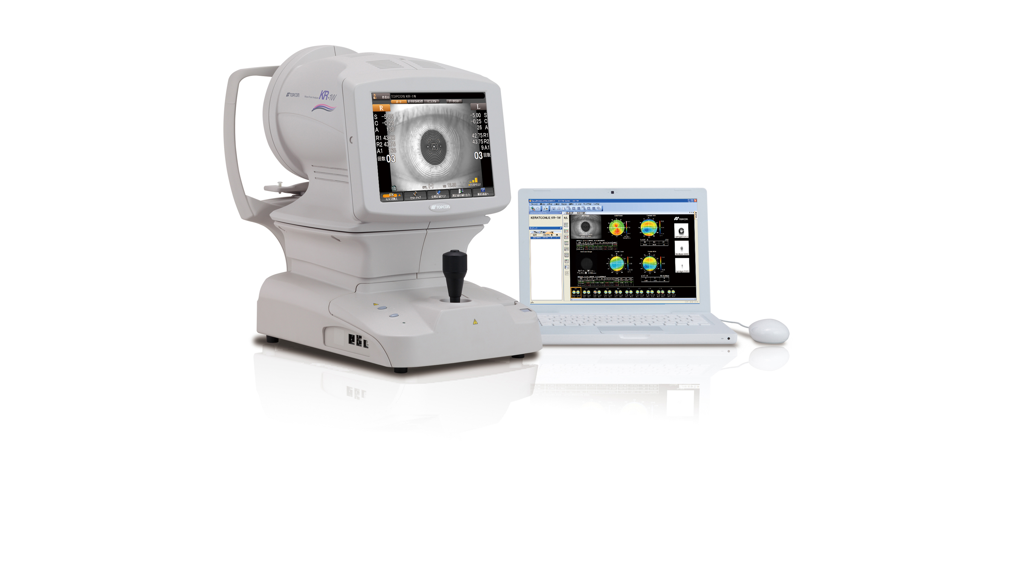 Кератотопограф (корнеотопограф) Topcon KR-1W