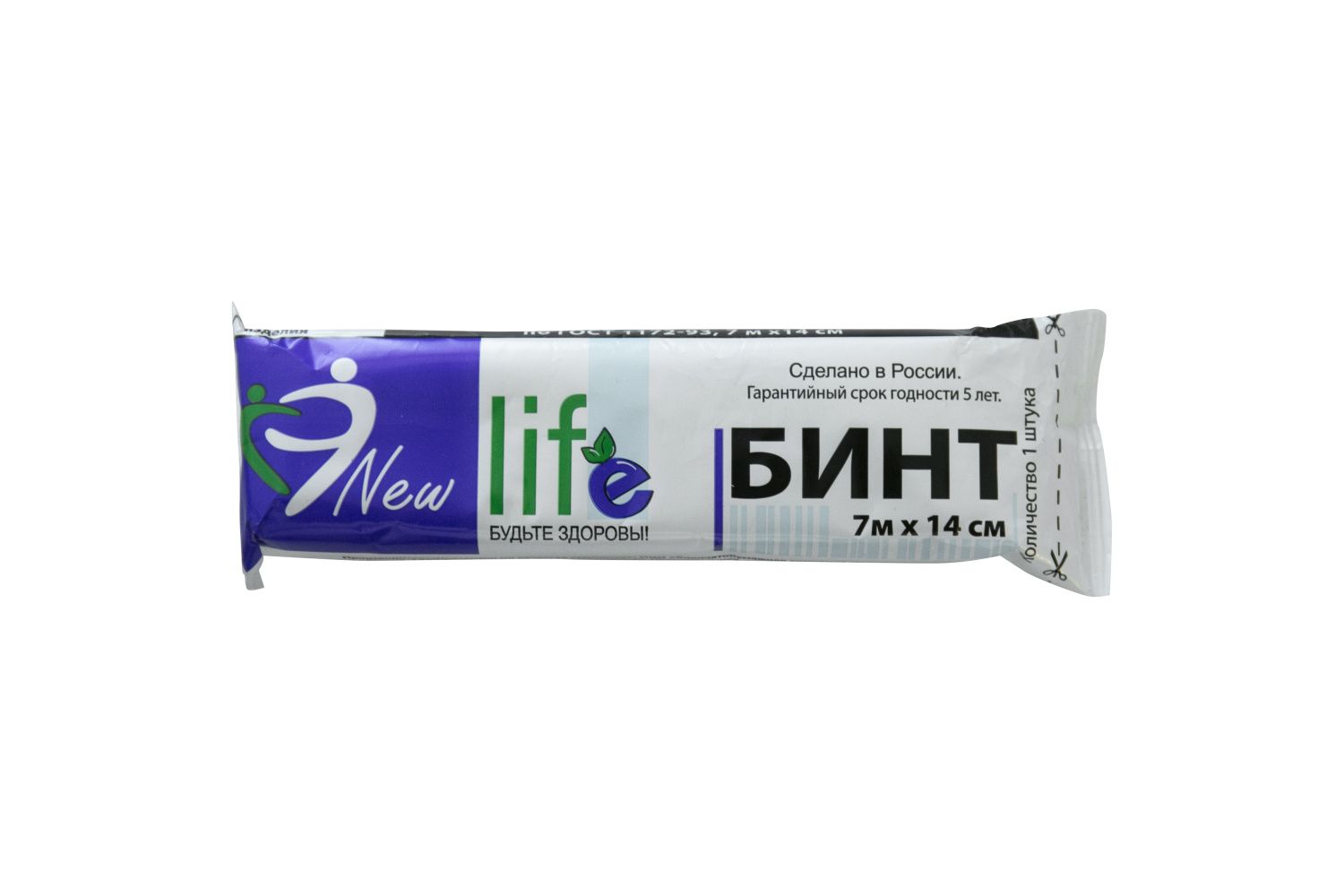 Бинт нестер. 7х14 (36) индивид.уп. (по 350 шт.) ТДЛ Текстиль